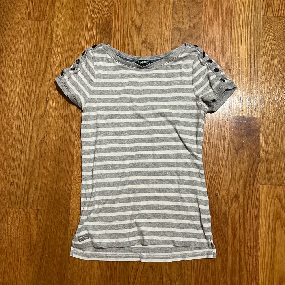 Ralph Lauren Striped Baby Tee
